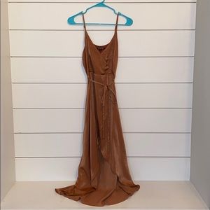 Gianni Bini Faux Wrap Midi Dress